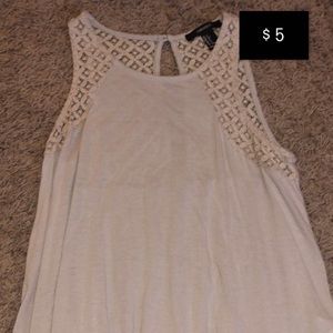 SMALL GREY FOREVER 21 TOP